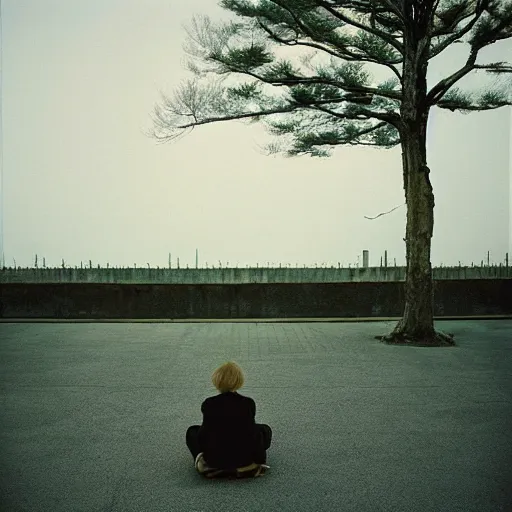 Prompt: a portrait of a character in a scenic environment by Rinko Kawauchi