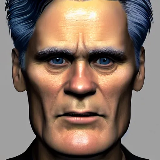 Image similar to UV Texture map of jim carrey face, game textures, call of duty textures