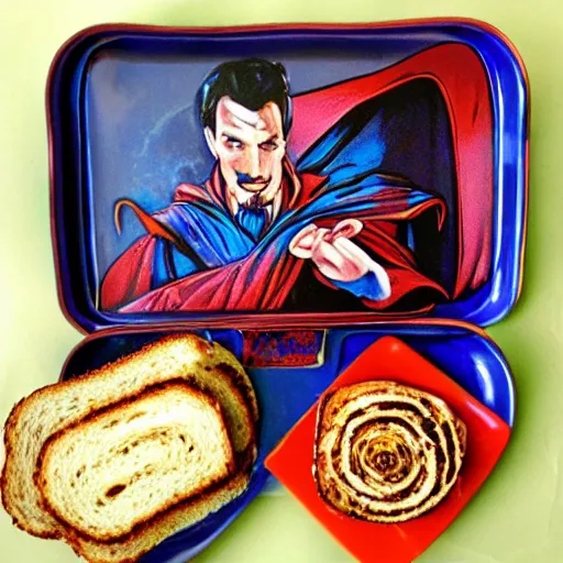 Image similar to a sandwich based on Doctor Strange
