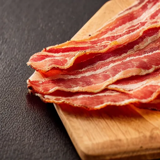 Image similar to picture of italian style bacon, 4 k, well lit