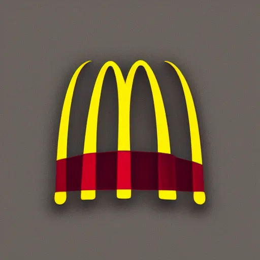 Prompt: alternate logo for mcdonalds