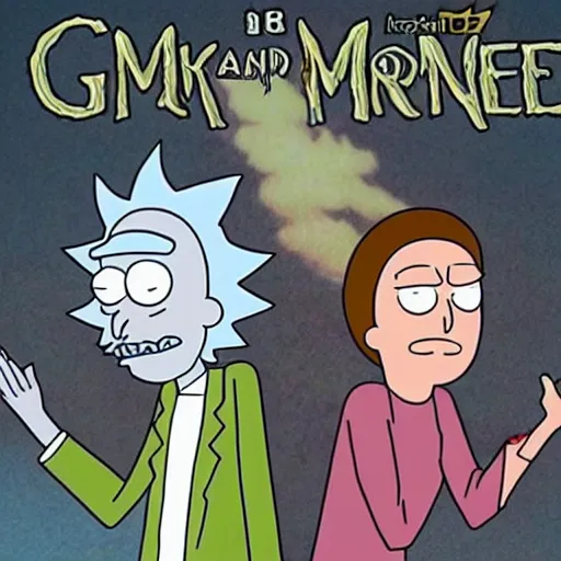 Image similar to Rick and morty on the game of thrones