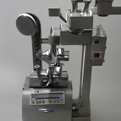 Image similar to the industrial mastication machine, tooth machine, biomechanical tooth machine wet with saliva