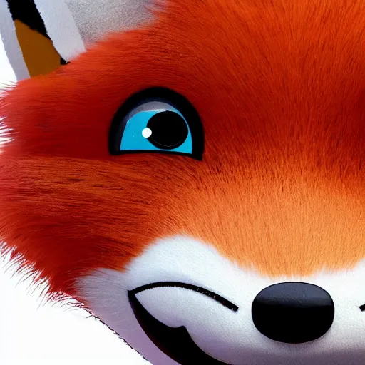 Prompt: professional emoji of a cute fox, high quality, HD, minimalist, 8K, famous