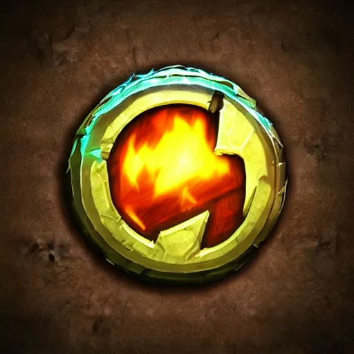 Image similar to RPG skill icon, magic, fire World of Warcraft, League of Legends, DOTA