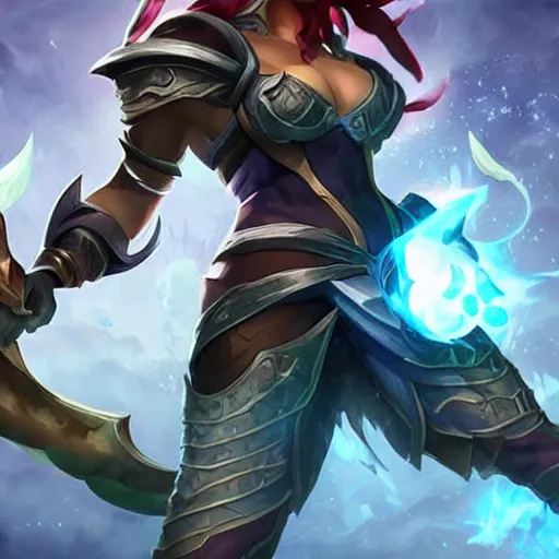 Image similar to a new league of legends character