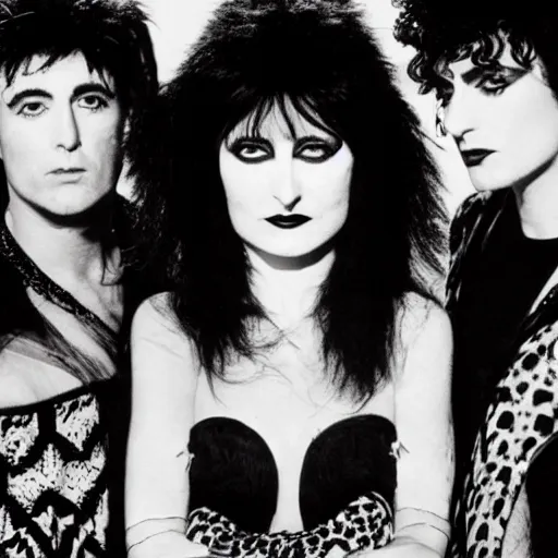 Image similar to siouxsie and the banshees