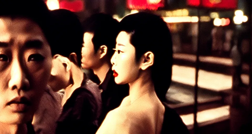 Image similar to wong kar - wai movie scene