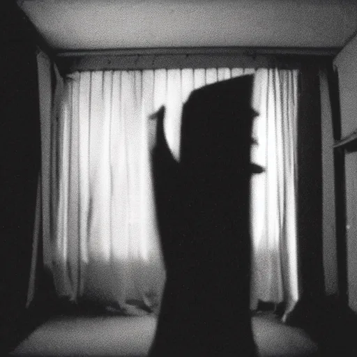 Image similar to poltergeist ghost capture by film camera