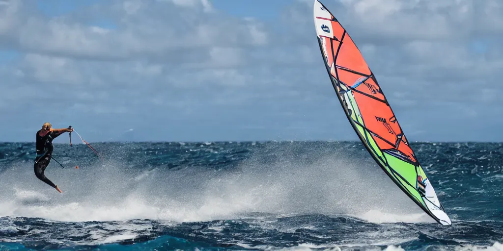 Image similar to kristoffer egeberg windsurfing in hawaii