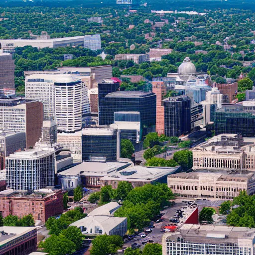 Image similar to Madison Wisconsin from above helicopter 2022 DSLR 4k