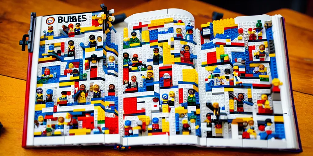 Image similar to the lego bible