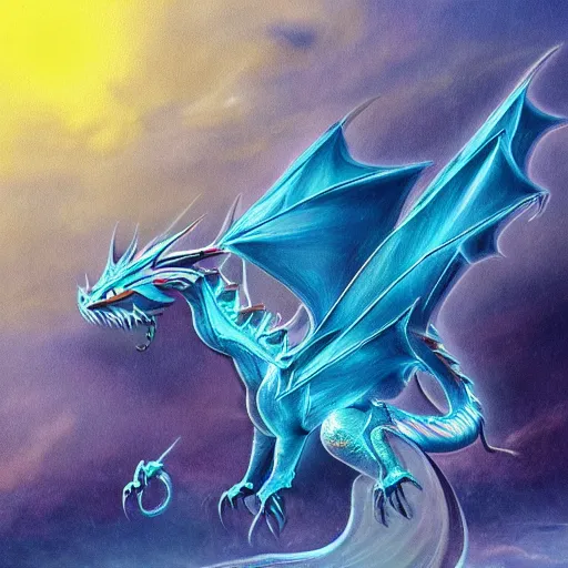 Image similar to crystalline dragon by carl critchlow