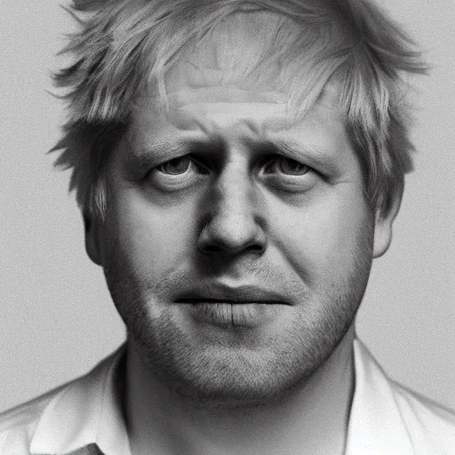 Image similar to a x - ray scan of boris johnson