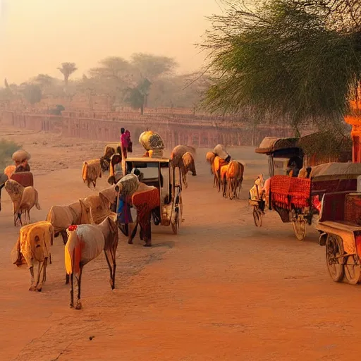 Image similar to Rajasthan India Mysterious Morning Travel