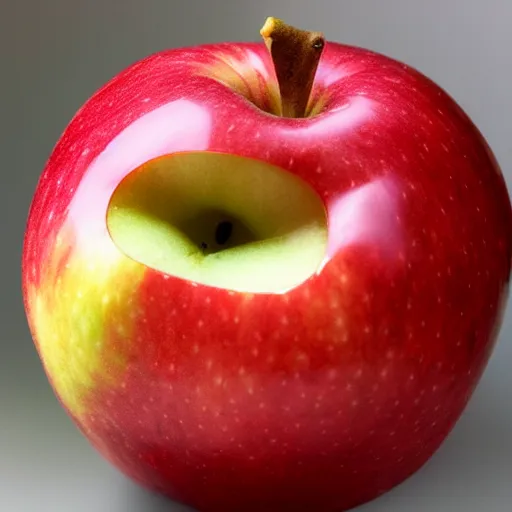 Prompt: an apple made by apple