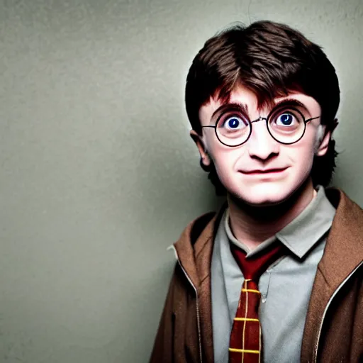 Image similar to professional photo of guerilla harry potter