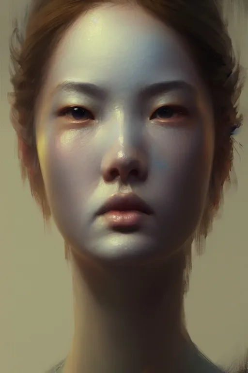 Image similar to ultra detailed face portrait of thanks, extremely detailed digital painting, in the style of fenghua zhong and ruan jia and jeremy lipking and peter mohrbacher, mystical colors, rim light, beautiful lighting, 8 k, stunning scene, raytracing, octane, trending on artstation
