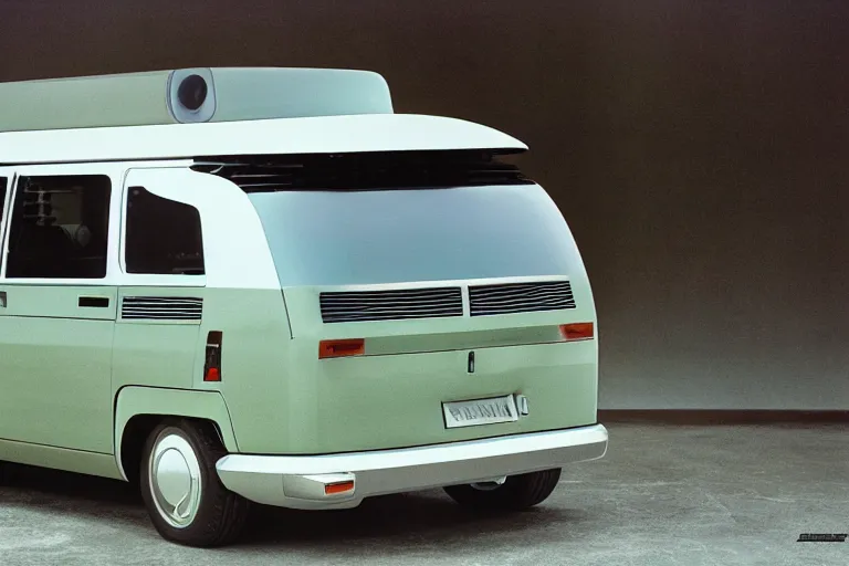 Image similar to designed by giorgetto giugiaro futuristic concept citroen van vw safari, ektachrome photograph, volumetric lighting, f 8 aperture, cinematic eastman 5 3 8 4 film