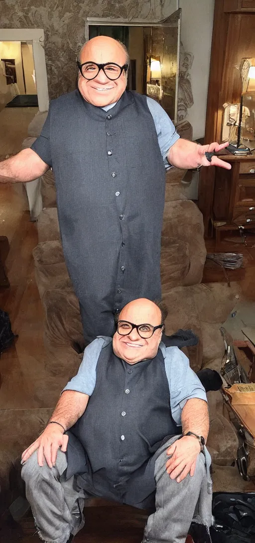 Prompt: long danny devito