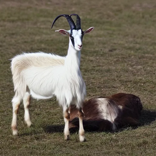 Image similar to goat goose hybrid