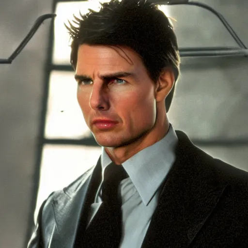 Prompt: tom cruise as the jackal