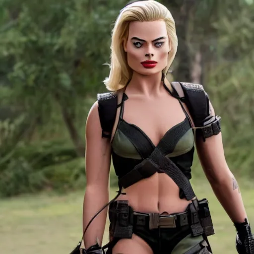 Image similar to margot robbie hasbro g. i joe 4 k