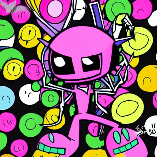 Image similar to cartoon networks invader zim