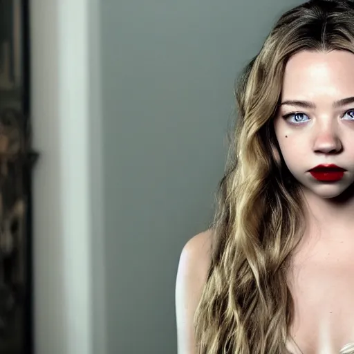 Image similar to sydney sweeney as a vampire