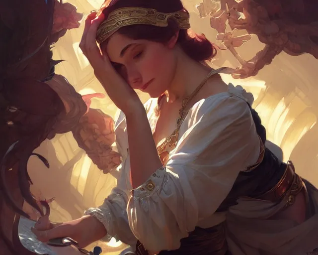 Image similar to photography of frank xavier leyendecker, deep focus, d & d, fantasy, intricate, elegant, highly detailed, digital painting, artstation, concept art, matte, sharp focus, illustration, hearthstone, art by artgerm and greg rutkowski and alphonse mucha