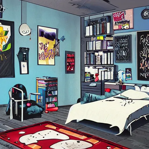 ArtStation - 90s room