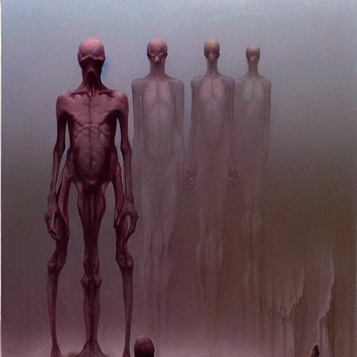 Image similar to the most creepy thing by zdzisław beksinski, by zdzisław beksinski, by zdzisław beksinski, by zdzisław beksinski, by zdzisław beksinski