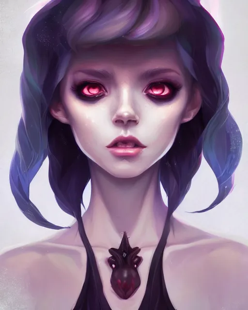 Image similar to a portrait of a beautiful full body Stella Maeve dark magic, spooky, art by lois van baarle and loish and ross tran and rossdraws and sam yang and samdoesarts and artgerm, digital art, highly detailed, intricate, sharp focus, Trending on Artstation HQ, deviantart, unreal engine 5, 4K UHD image