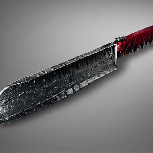 Prompt: sword made of jello, photorealistic