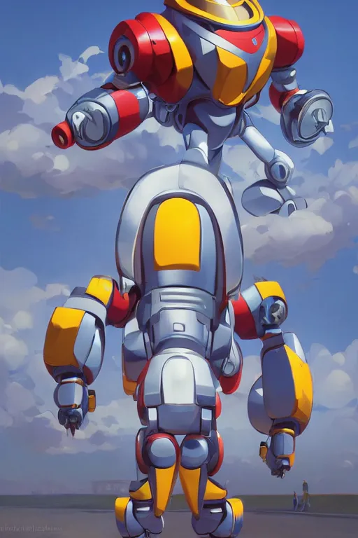 Image similar to metabots medabots medarotto medarot robot minimalist comics, behance hd by jesper ejsing, by rhads, makoto shinkai and lois van baarle, ilya kuvshinov, rossdraws global illumination ray tracing hdr radiating a glowing aura