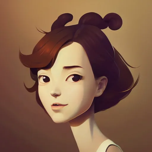 Image similar to face icon stylized minimalist breakfast at tiffany's, loftis, cory behance hd by jesper ejsing, by rhads, makoto shinkai and lois van baarle, ilya kuvshinov, rossdraws global illumination