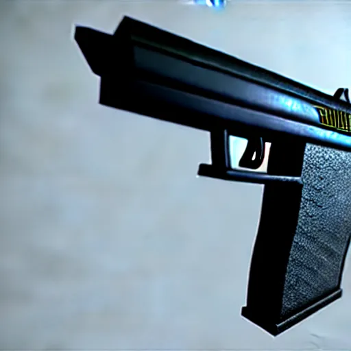 Image similar to A 3D realistic detailed rendering of 🔫 in unity