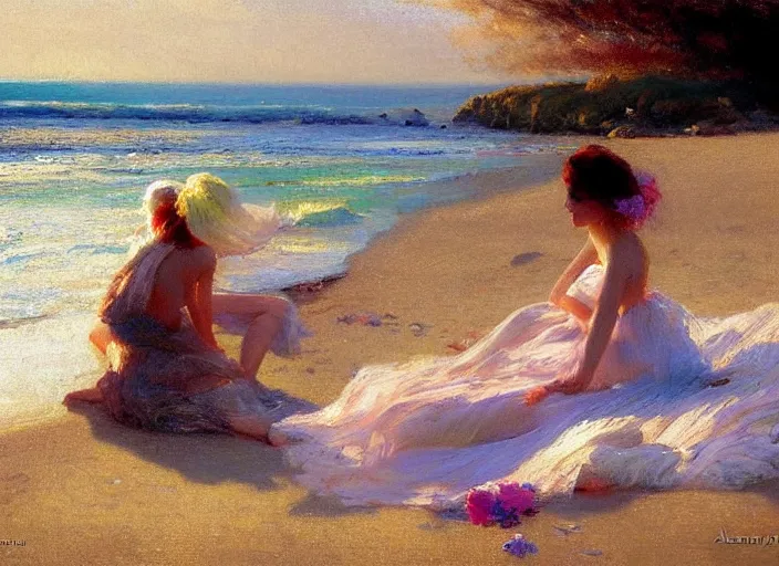 Image similar to beach light by alexander averin and delphin enjolras