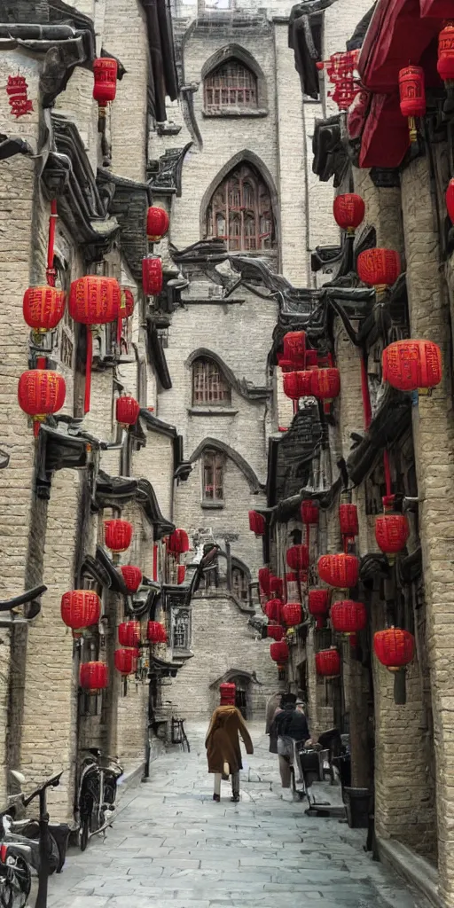 Image similar to hogwarst, China