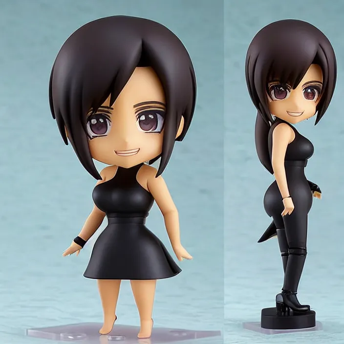 Image similar to kim kardashian, an anime nendoroid of kim kardashian, figurine, detailed product photo