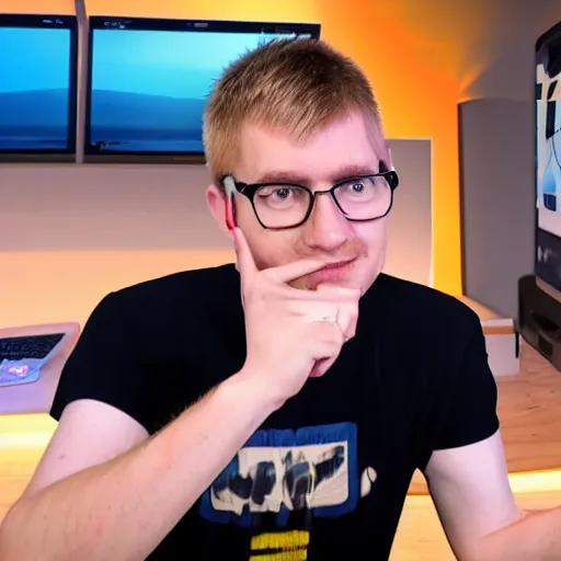 Image similar to linus from linustechtips