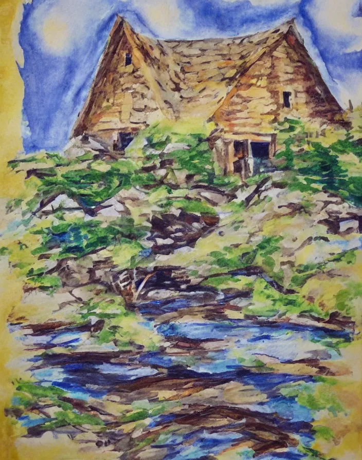 Image similar to Lodge art