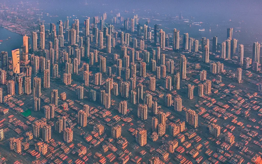 Prompt: photograph of mumbai taken in the year 2 0 7 0, city streets, highly detailed, 4 k, 8 k