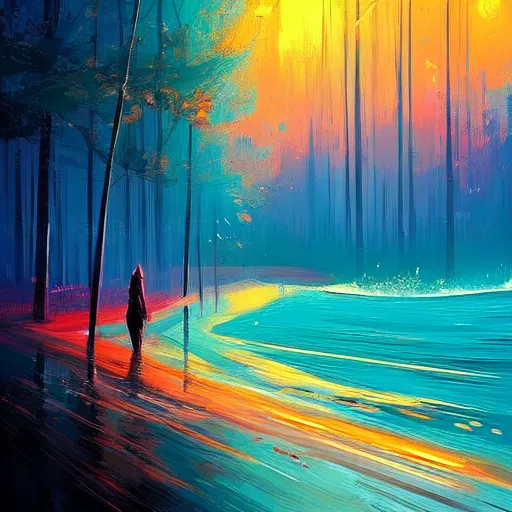 Image similar to beautiful artwork by alena aenami, trending on artstation 8k hq