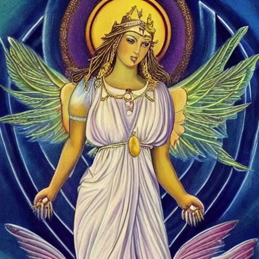 Image similar to goddess angel of tranquility