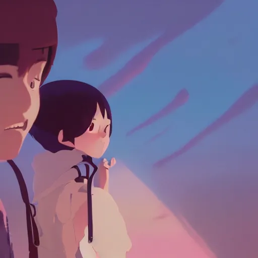 Image similar to tis better to have loved and lost than never to have loved at all, detailed, cory loftis, james gilleard, atey ghailan, makoto shinkai, goro fujita, studio ghibli, rim light, exquisite lighting, clear focus, very coherent, plain background