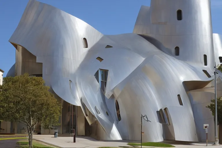 Image similar to church by Frank Gehry