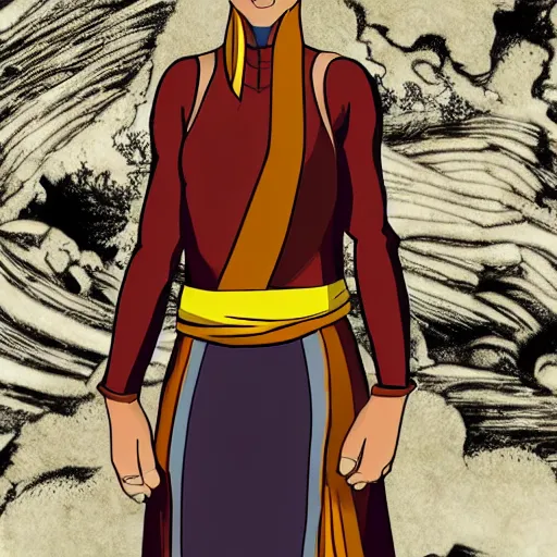 Image similar to female Avatar Aang