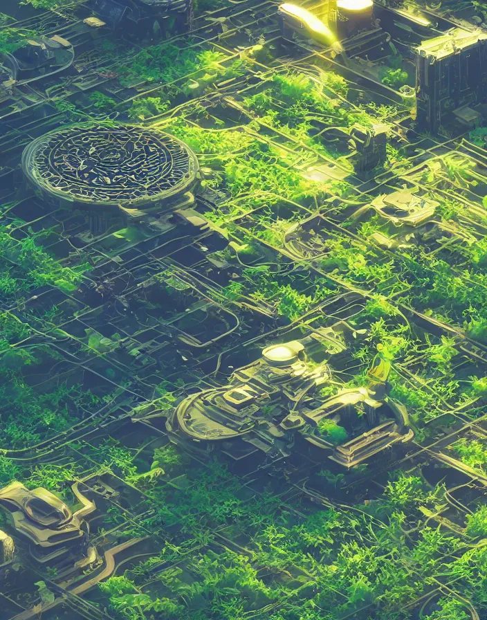 Prompt: solarpunk, green technology, optimist future by Asher Durand. green fields, utopia, intricate artwork by Tooth Wu and wlop and beeple and dan mumford and greg rutkowski and nekroxiii. halo. octane render, cinematic, hyper realism, octane render, 8k, depth of field, bokeh. iridescent accents. vibrant.