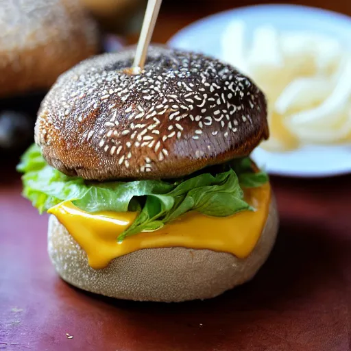 Image similar to wet iced cheeseburger